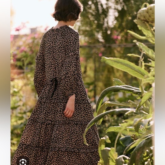 THE GREAT. The Windchime Dress in Crescent Floral - Picture 3 of 9